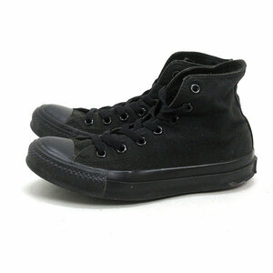 Z■【24cm】コンバース/CONVERSE ALLSTAR HIキャンバススニーカー■黒LADIES/48【中古】