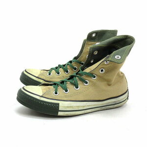 ◇ 【23.5cm】コンバース/CONVERSE オールスター1B606 AS TURNDOWN HI BEIGE キャンバススニーカー　LADIES/49【中古】