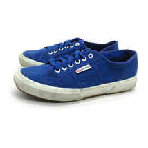 y■【UK8】スペルガ/SUPERGA キャンバススニーカー/シューズ■青MENS/11【中古】_画像1