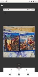 【PS4】 ONE PIECE WORLD SEEKER キングダムハーツ 3 まとめ売り