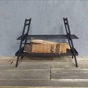 焚き火台 焚き台 無骨 男前 ハンドメイド 自作