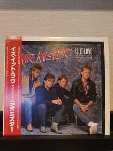 Mr. Mister 「Is It Love」/帯付/ライナー有