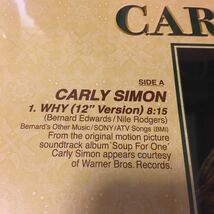 12’ Carly Simon-Why_画像3