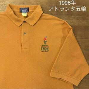 a tiger nta Olympic IBM with logo polo-shirt 