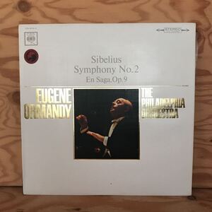 K3FH2-211007 レア［LP レコード Sibelius Sympony NO.2 OS－16-Ｃ ユージン・オーマンディ指揮］アレグレット 交響詩〈伝説〉