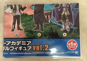 僕のヒーローアカデミア ワールドコレクタブルフィギュア vol.2　販促ポスターのみ 非売品