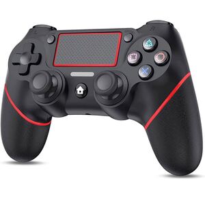 PS4 PS4コントローラー ワイヤレスコントローラー コントローラー ワイヤレス 600mAh大容量 二重振動 連射機能