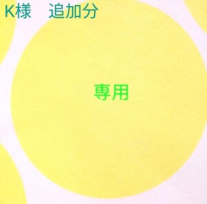 K様 専用追加分