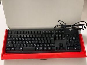 USB接続 有線スタンダードキーボード BSKBU100BK (ブラック)