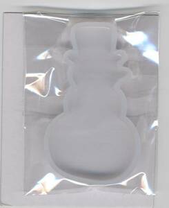  silicon motif #Xmas snowman B#UV resin type mold 