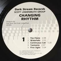 SCOTT LINDENMUTH GROUP「CHANGING RHYTHM」US ORIGINAL DARK STREAM DS 1002 '87 PROGRESSIVE FUSION / JAZZ ROCK_画像4