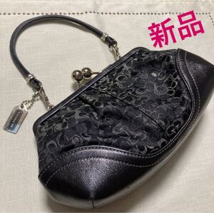 COACH コーチ パーティーバッグ ミニバッグ ポーチ アクセサリーバッグ がま口バッグ がま口ポーチ