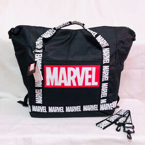 MARVEL マーベル プレミアムクーラーバッグ ブラック 保冷バッグ エコバッグ