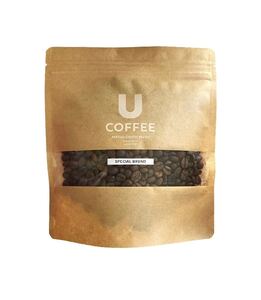 2個セット コーヒー豆 【 U COFFEE ウー コーヒー 】 無添加 自家焙煎 コーヒー 豆 スペシャルブレンド SPECIAL BREND 200グラム