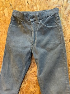 メンズ パンツ Levi's 519 リーバイス グレー 灰 コーデュロイ 小さい サイズ 秋 冬 FD218TC/ W29