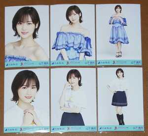 乃木坂46 山下美月 NOGIZAKA 9th YEAR BIRTHDAY LIVE(期別Tシャツ&歌衣装) Web限定 生写真 個別 6種コンプ