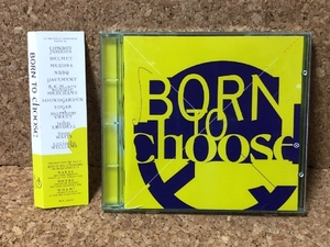 美盤 ほぼ新品 オムニバス V.A. 1993年 CD ボーン・トゥ・チューズ Born To Choose 米国盤帯付 R.E.M Lucinda Williams Tom Waits