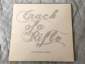 美盤 激レア物 クラック・オブ・ア・ライフル Crack of a Rifle CDミニアルバム It's Already Begun 名盤 国内盤 インディーズ