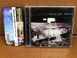美盤 レア物 レギュラー・フライズ Regular Fries 1998年 CD アクセプト・ザ・シグナル Accept The Signal 国内盤 帯付