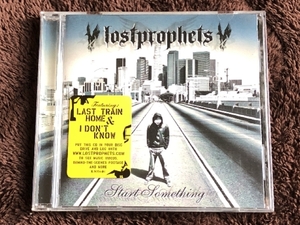 美盤 ロストプロフェッツ Lostprophets 2004年 CD スタート・サムシング Start Something 米国盤 Alternative rock