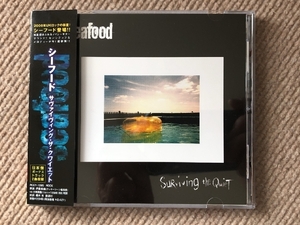 美盤 ほぼ新品 シーフード Seafood 2000年 CD サヴァイビング・ザ・クワイエット Surviving The Quiet 国内盤 帯付