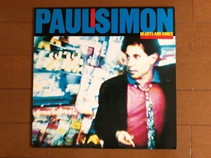 美盤 ポール・サイモン Paul Simon 1983年 LPレコード ハーツ・アンド・ボーンズ Hearts And Bones プロモ 国内盤 Folk