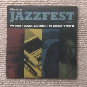 美盤 激レア物 オムニバス V.A. 2001年 CD ジャズフェスト 2001 JAZZFEST 2001 プロモ盤 Karl Denson Galatic Maced Parker