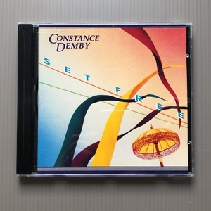 美盤 レア物 コンスタンス・ダービー Constance Derby 1989年 CD セット・フリー Set Free 米国盤 New age / Ambient