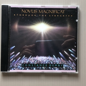  beautiful record almost new goods navy blue Stan s* Dubey Constance Derby 1986 year CD Novus Magnificat Through The Star Gate American record New age