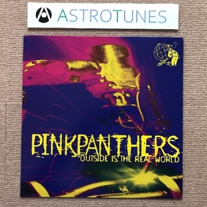 美盤 レア物 ピンクパンサーズ Pinkpanthers 1997年 LPレコード Outside Is The Real World 国内盤 Punk / New wave