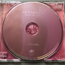 美盤 レア物 ラファエル Raphael 1996年 CD インティマシー / ミュージック・フォー・ラブ Intimacy-Music For Love 国内盤 帯付_画像8