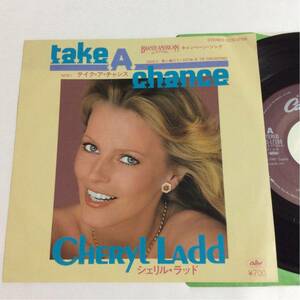 シェリル・ラッド / テイク・ア・チャンス / 愛に捧げて / 7inch レコード / EP / 1981 / CHERYL LADD / TAKE A CHANCE /