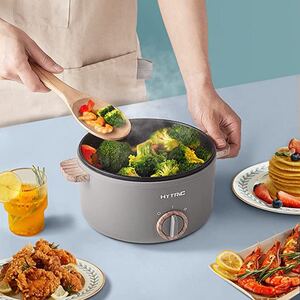 電気鍋 1.5L 多機能 便利 オシャレ電気鍋 ラスト1点★★