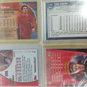 Topps Toni Kukoc シリアルパラレル４枚セットの画像2