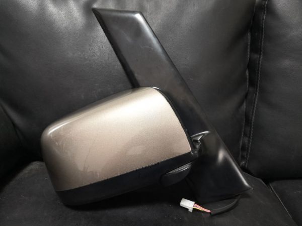 【作動保証】磨きワックス済み 電動格納 5ピン K43 アイアン 迅速発送 管理B37 セレナ C25 ドアミラー 右 運転席