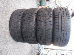 【J907】スタッドレスタイヤ4本 225/55R17 DUNLOP WINTER MAXX WM01 2016年 中古 ◆◆個人宅配達不可◆◆