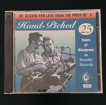 Various Hand-Picked: 25 Years Of Bluegrass Music On Rounder Records CD 1995 US Press Bluegrass_画像1