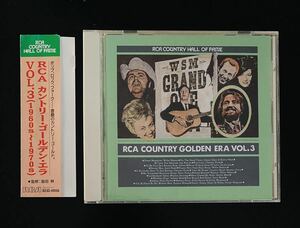 RCAカントリーゴールデンエラ Vol.3 帯付CD 1960 - 1970