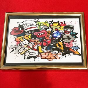 【アートポスター】落書きアート