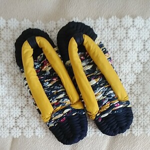 布ぞうり LLサイズ ハンドメイド