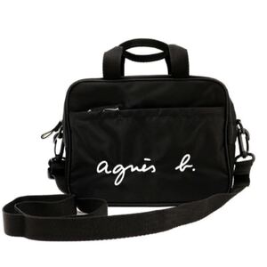 アニエスベー ショルダーバッグ GL11 E BAG ロゴ2way通園バッグ