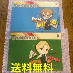 送料無料！2種セット！【テヒョン V、ジミンJIMIN】BTS マルチシート　セブンイレブン限定　TinyTAN テテ カード