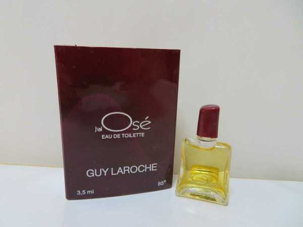 未使用　ギラロッシュ　ジェ・オゼ　オードトワレ　EDT 3.5ml　ミニ香水　ミニボトル　GUY LAROCHE　送料無料　R①