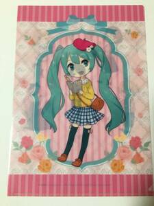 【激レア、非売品】初音ミク　クリアファイル　文教堂限定　kise　箱に入れて発送予定