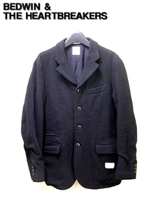 1【BEDWIN & THE HEARTBREAKERS 5B TWEED TATLOR JKT MILLING MICHAEL 14AB5330 ベドウィン&ザ・ハートブレーカーズ ジャケット】 