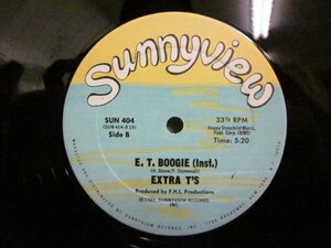 ★即決 Extra T's / Et Boogie オリジナル12 9694 エレクトロ ディスコ 