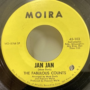 ★即決 Fabulous Counts / Jan Jan オリジナル45/7 Girl from Kenya レアグルーヴ A to Z 掲載 Jan Jan MURO 22642