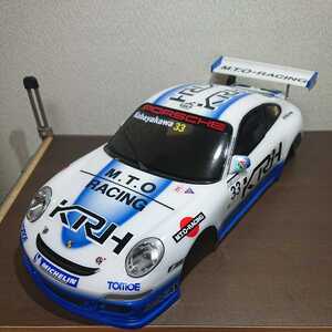 【送料無料】タミヤ 1/10 ポルシェ 911 GT3 カップカー Team KTR ラジコン ボディ
