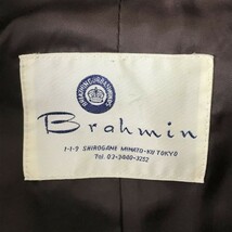 Brahmin★牛革/本革/スエードレザーブルゾン/ジャケット【レディースM/茶系】着脱ファー/ブラーミン◆BF16_画像6