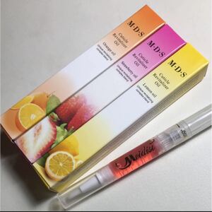 3本セット キューティクルオイル・新品未使用・便利なペンタイプ